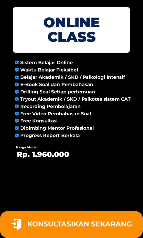 Bimbel Masuk SMA Taruna Nusantara