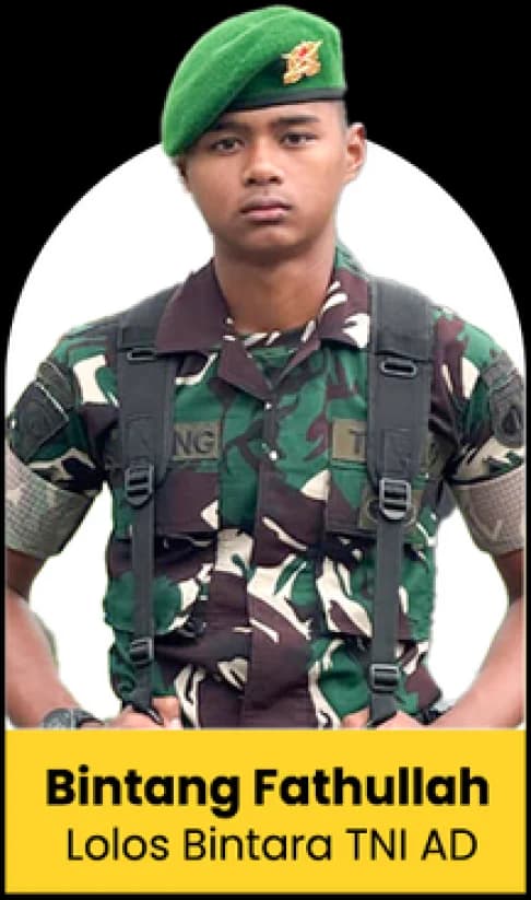 Alumni Lolos Bintara TNI AD Bintang Fathullah