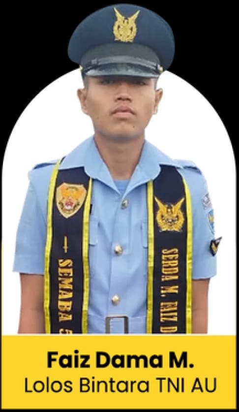 Alumni Lolos Bintara TNI AU Faiz Dama M. Alumni Lolos Bintara TNI AU Faiz Dama M.